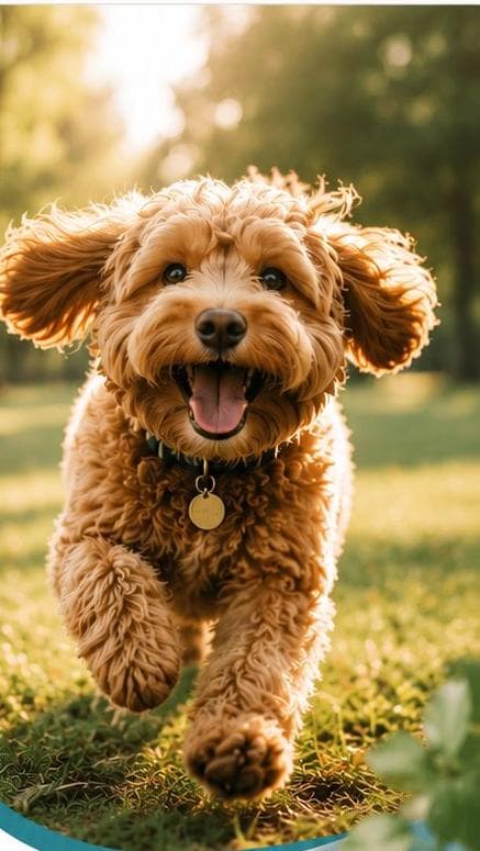 A happy, healthy Paw-a-licious dog